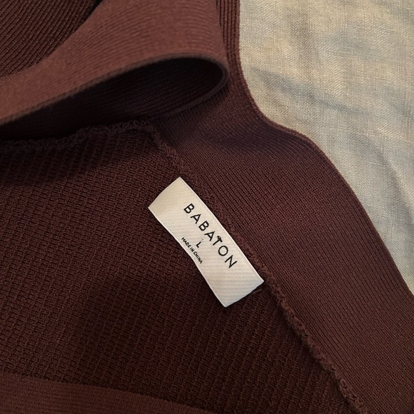 Aritzia Babaton Sculpt Brown Dress - Picture 4 of 5